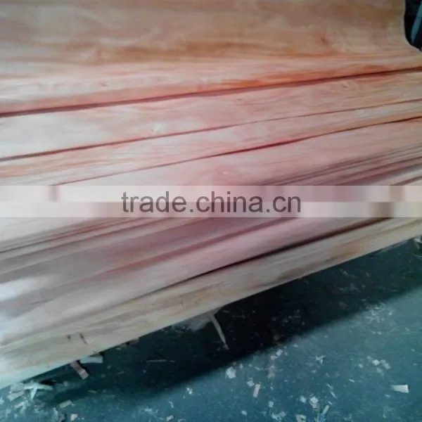 Linyi Grade a b c No Dots 0.3mm 4'x8' Decorative Natural Okoume Face Veneer photo-6