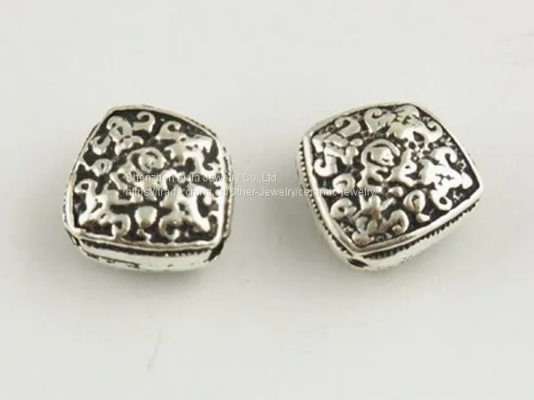 Silver Spacer Beads DIY Beads For Jewelry Making Bracelet photo-5