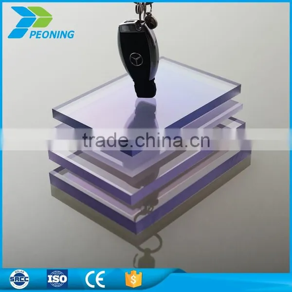 Easy Installation Solid Polycarbonate pc Awning Sheet Price photo-6