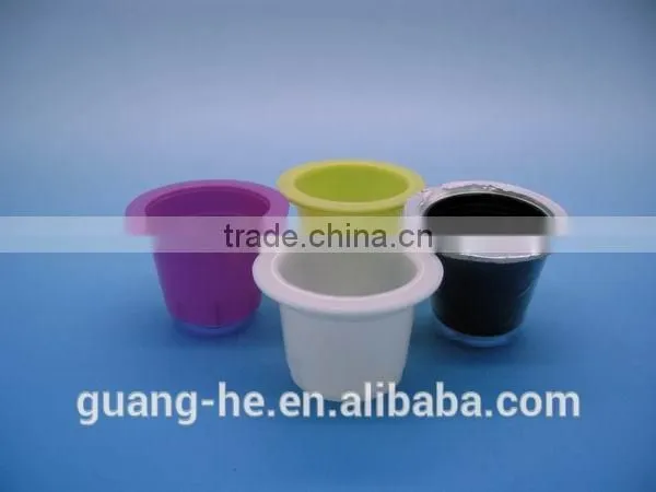 Wholesale PLA Plastic Empty Coffee Capsule Packaging Cups, 100% Biodegradable Non-toxic Nespresso Coffee Capsule photo-6