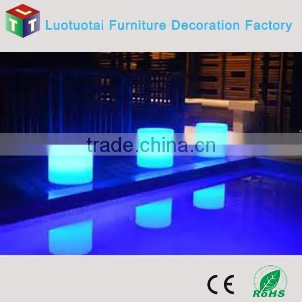 Luminous Furniture Led Round Stool /round Plastic Stool photo-3