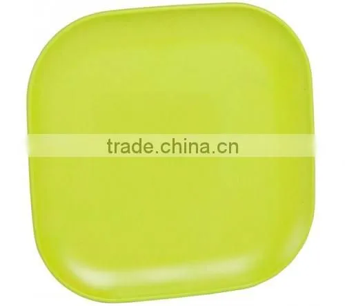 Fruit Bamboo Fiber Eco Friendly Dinnerware Plate Dishes, Safety Food Bamboo Serving Plate photo-2