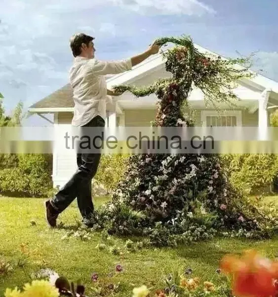 Fake Grass Animal Manufacture High Color Fastness UV/water Proof Artificial Grass Topiary photo-2