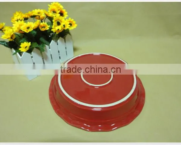 2014 Wholesale Daily Use Porcelain Ceramic Bakeware Fruit Plate photo-3