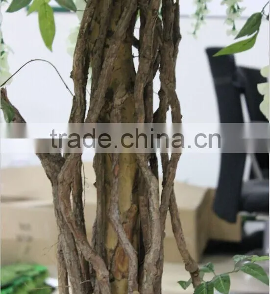 Artificial Wisteria Tree,white Wisteria Flower Tree/small Size Flower Tree photo-4
