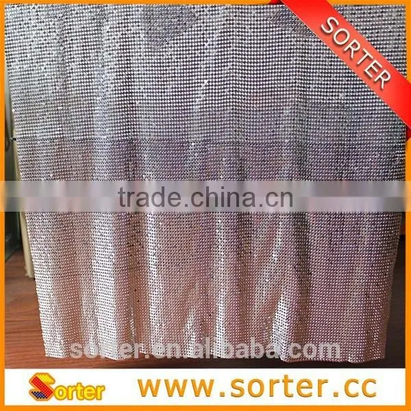 Sorter Metal Sequin Cloth Ready Made Window Curtains photo-6