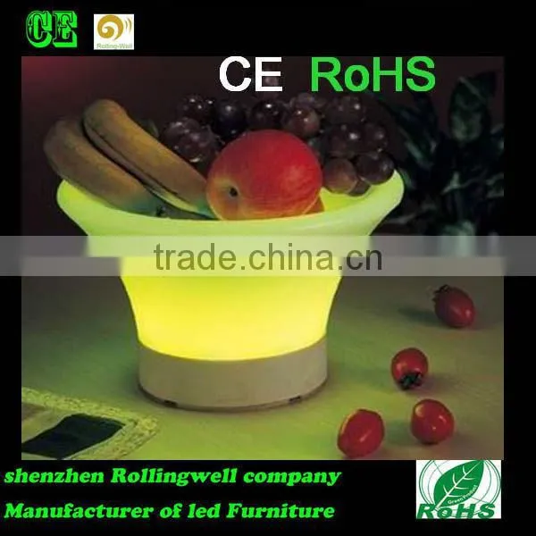 Modern Colorful Beautiful Style LED Waterproof Plastic Dishes/Plate for Party photo-6