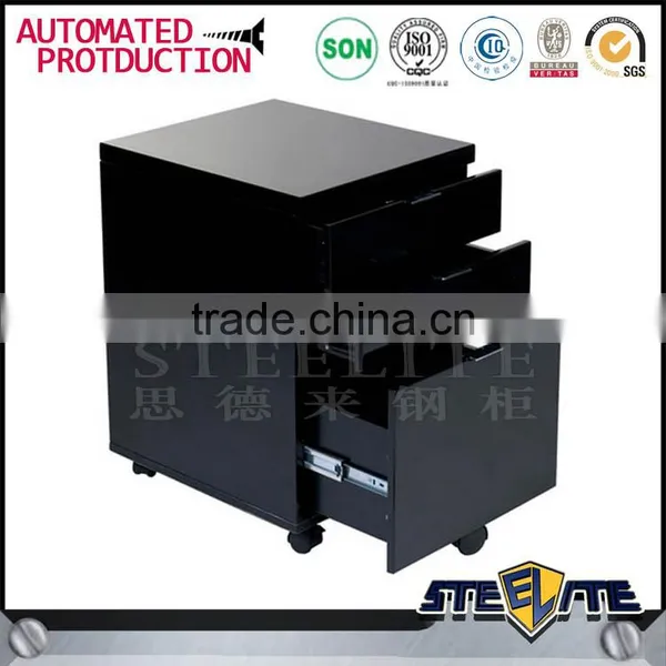 BL-03 Color Steel Mobile Drawer Cabinet With Three File Drawer photo-6