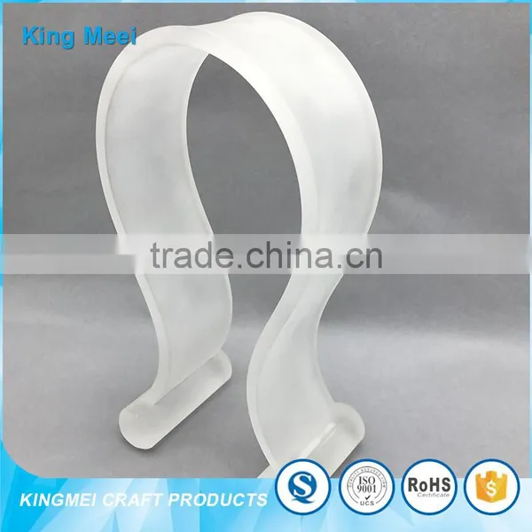 Milky White Acrylic Shelf Display Stand photo-3