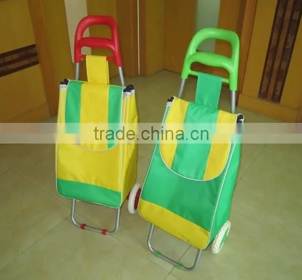 Protable Recycle Supermarket Foldable Trolley Shopping Bag photo-4