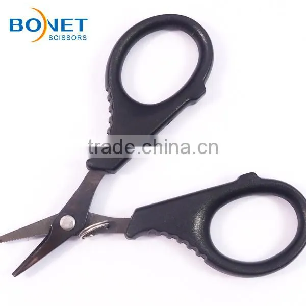 S91014 CE Qualified 3-1/2" Easy Carry Small Fishing Line Cutting Scissors photo-4