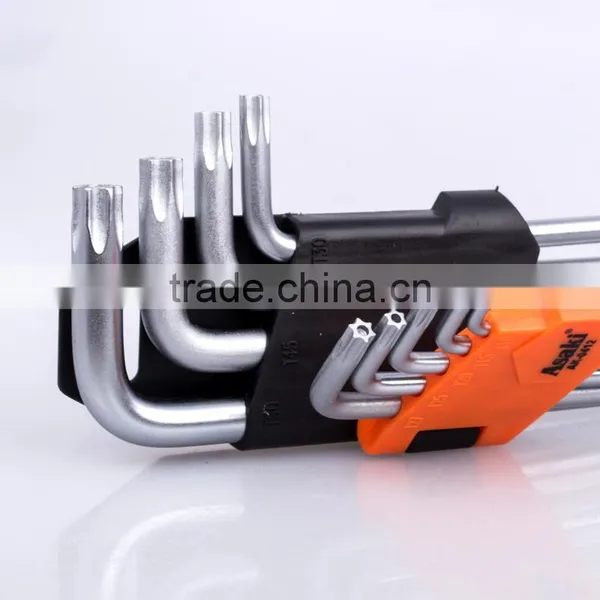 AK-0412 Chrome Steel Torx Titanium Hex Wrench photo-2