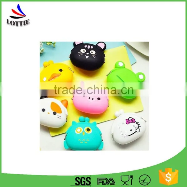 Online Shopping Cute Cartoon Silicone Coin Wallet Pouch Mini Squeeze Silicone Animal Coin Purse For Kids Gifts photo-3