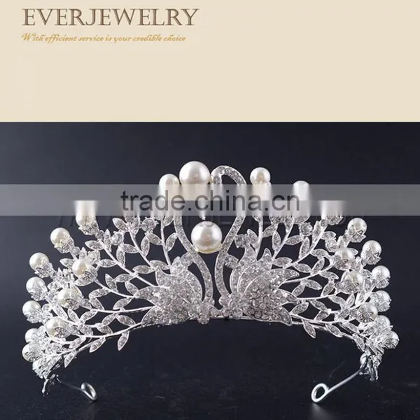Fashion Crystal Wedding Tiaras Jewelry Tiara