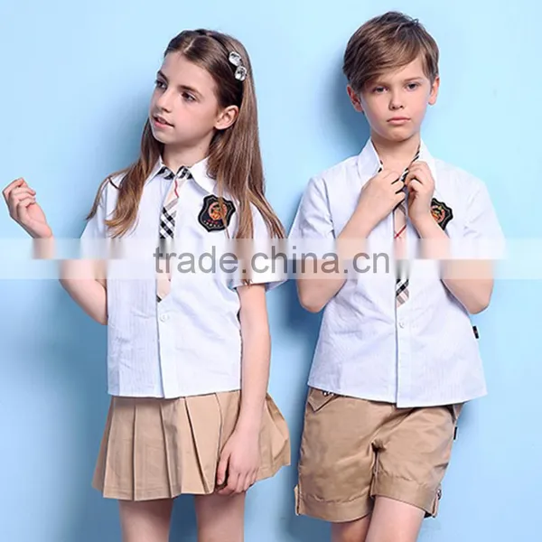 Bespoke School Uniform Cotton Shirt For Boys And Girls photo-3