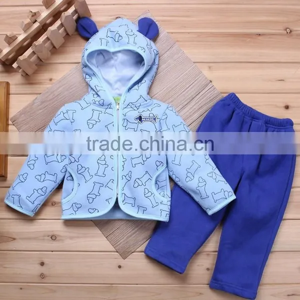 Girls Clothing Plushed Fleece Casual Tops Contrast Color Sweatshirt photo-2