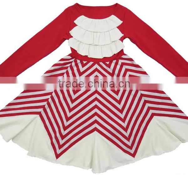 Girls Christmas Outfit With Pants Red Clothing Kids Clothes Sets photo-3