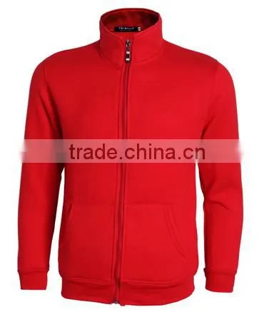 Wholesale High Quality Mens Stand Collar Zipper Jacket Without Hood Top Selling photo-4