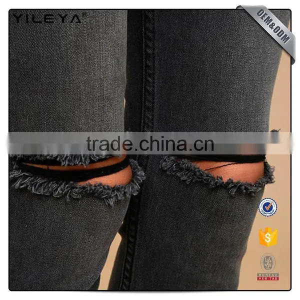 New Design Pants,lady Skinny Jeans Women Denim Jean Pants photo-5