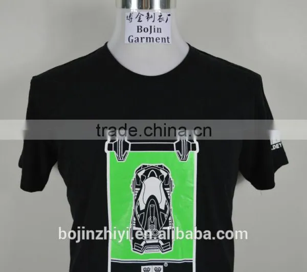 Cotton Fabric Design You Own Black Crew Tshirts photo-2