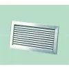 RJ Curved Louver Vane Return Air Grille