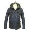 Black Outdoor Fashion Ladies Casual Pants / Windproof Down Jacket