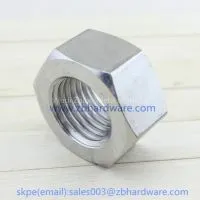 Profession Customized DIN934 Hex Nut for Railway Fastening