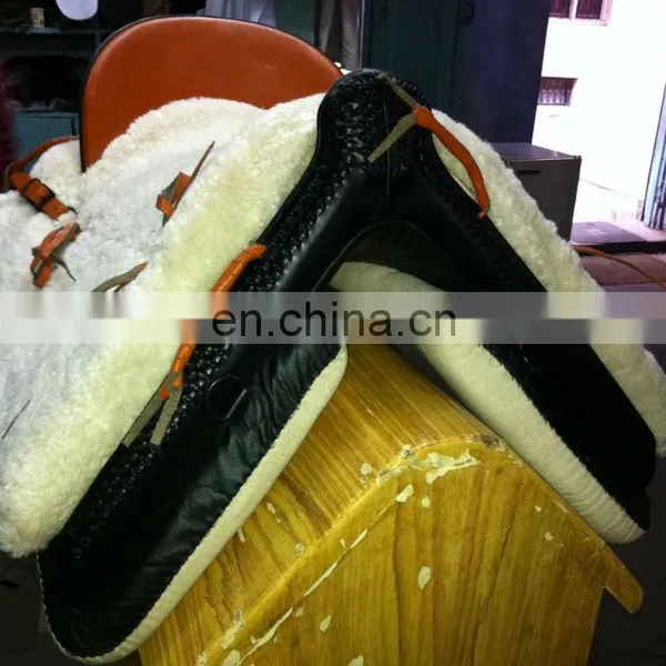 Vaquera Leathers Saddle With Stirrups photo-3