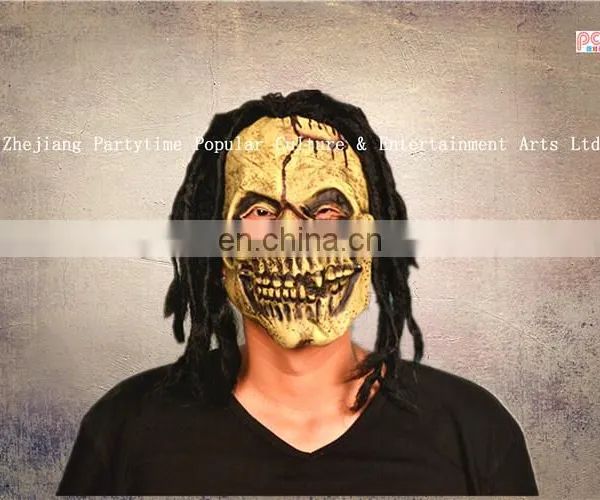 Carnival Halloween Party Latex Full Head Skeleton Wights Mask photo-3