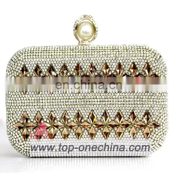 Crystal Clucth Evening Bag Matching Shoes With Stone Evening Clutch Bag for Women Gold Crystal Clutch Bag