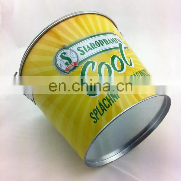 Tin Beer Ice Bucket With Custom Logo for Bar Beer Using photo-2