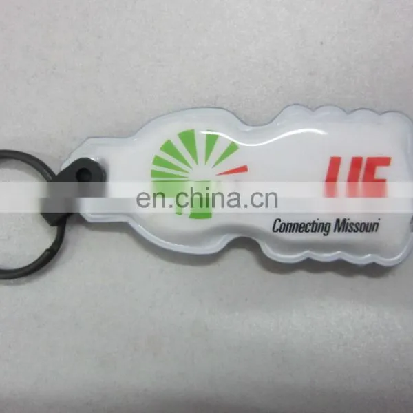 New Design Cheap Pvc Keychain Key Holder With Led Light Wholesales photo-3