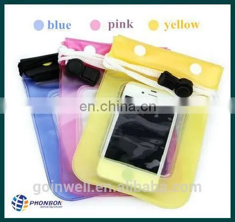 PVC Waterproof Bag for Mobile Phone