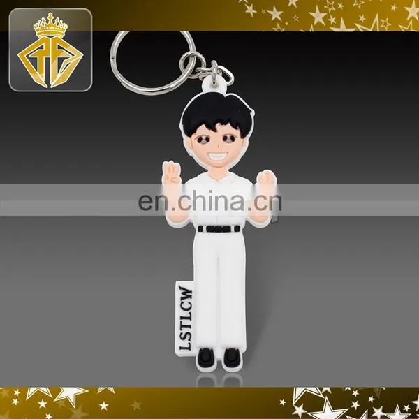 3D Custom Soft PVC Keychain With Embossed Logo photo-4