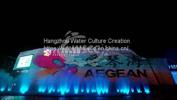 Fountain Show Musioc Dancing Fountian LED Show Fire Show in the River or Lake or Near Shopping Mall photo-3