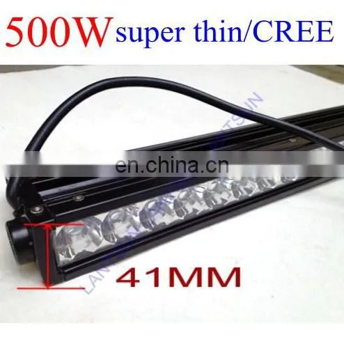 500w 50" Cr ee LED Light Bar off Road Heavy Duty, Indoor, Factory,suv Military,agriculture,marine,mining Work Light