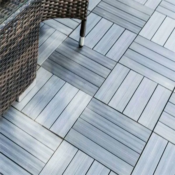 Hot Sale Waterproof Swimming Pool Flooring Cover Solid Wood Plastic WPC Composite Decking photo-3