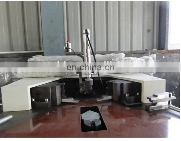 China OEM Single Head Corner Crimping Machine / Aluminum Window Forming Machine photo-3