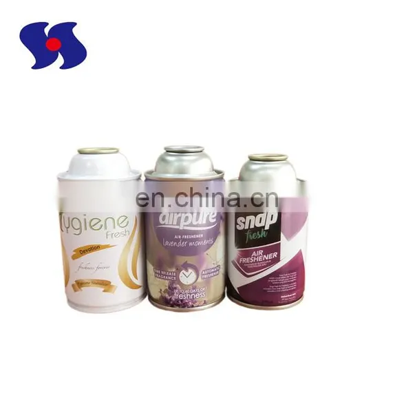 Empty Aerosol Tin Can for Room Air Freshener Dispenser 65x100 300ml