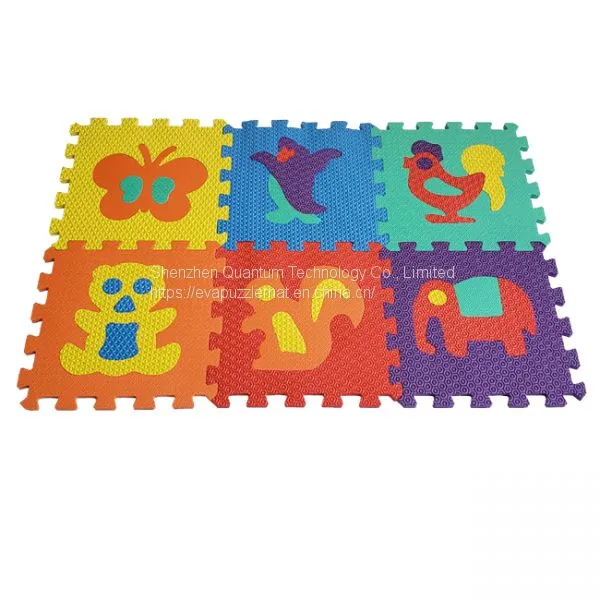 QT MAT Non-toxic Animals EVA Puzzle Play Mat photo-4