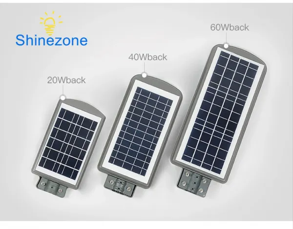 Outdoor Solar Street Lamp with Smart Control Function