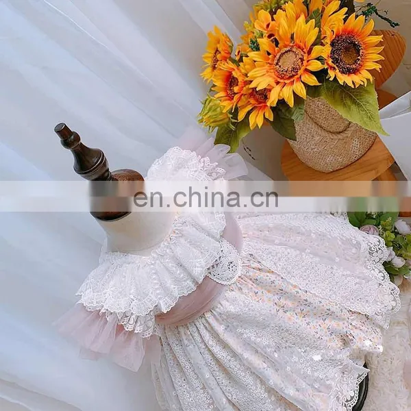 Arrivals Baby Dress Spanish Lolita Set Summer Short Sleeve Dress Clothes Toddler Girl Clothes photo-2