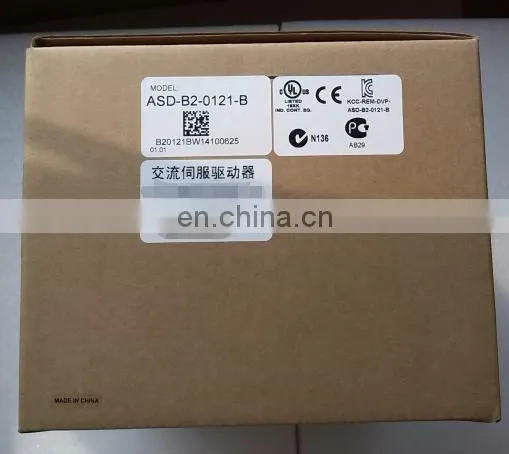 220V 100W AC Synchronous Original Servo Motor Drive Delta ASD-B2-0121-B For Packing Machine photo-2