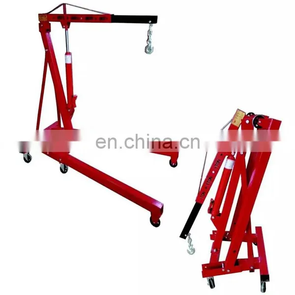 2 Ton Folding Engine Hoist Hydraulic Lifting Hoist Shop Crane photo-4