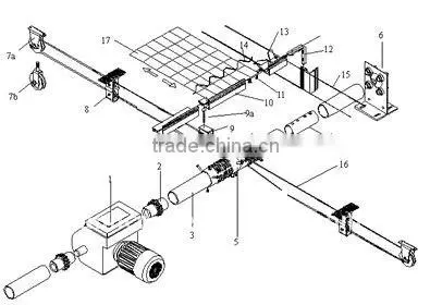 Greenhouse Curtain Pulling System