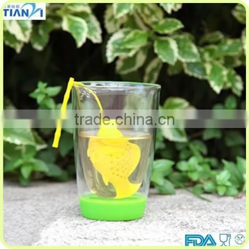 China Manufacory Non-Toxic FDA Approved Silica Tea Infuser photo-2
