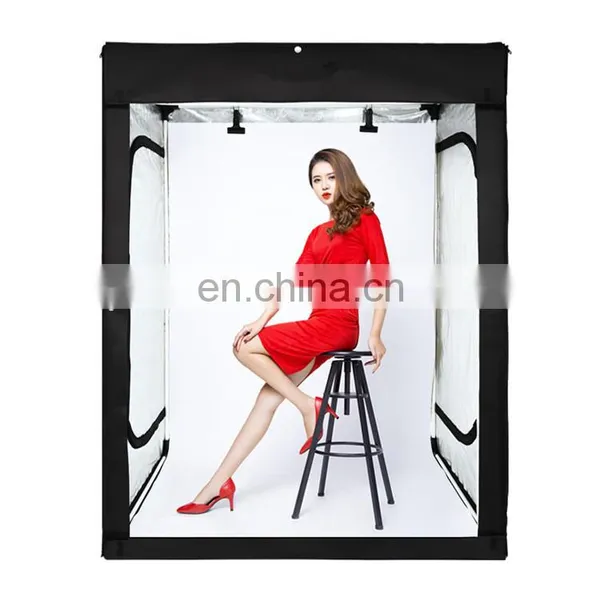 Professional 200CM Photography Photo Studio Box 6 Light Strip Bars 2 Meter Photo Lighting Shooting Tent Kit 240W 5500K photo-3
