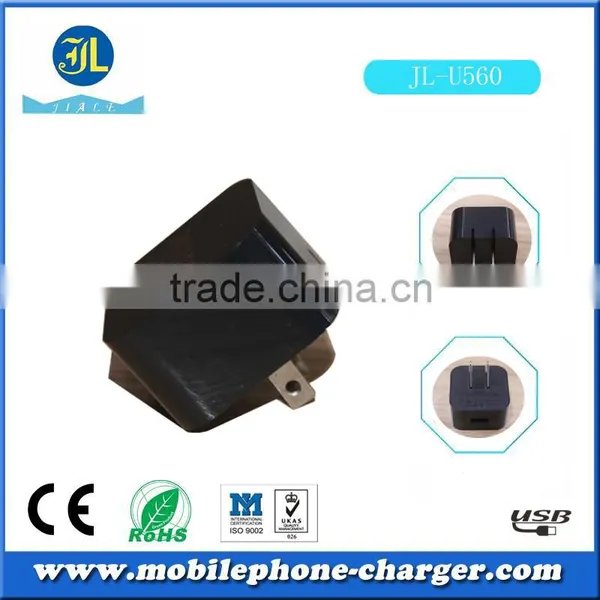 US Folding Plug Universal Wall USB Travel Charger With Customized Logo photo-4