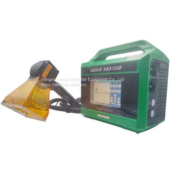 20W 30W 50W Lase Source Fiber Laser Marking Machine Handheld Portable Type Light Small Size