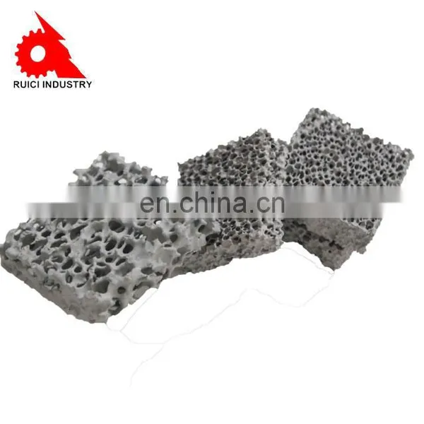 OEM Zirconia Porous SIC Foam Filter Silicon Carbide Foam Ceramics photo-4